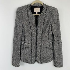 Rebecca Taylor Tweed Blazer Jacket